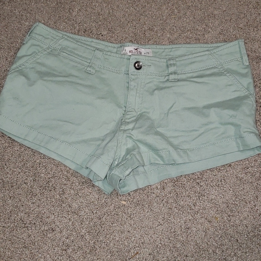 Mint Hollister Shorts